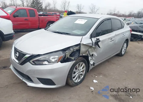 2019 Nissan Sentra Sv из США, поврежденный, VIN 3N1AB7APXKY325902